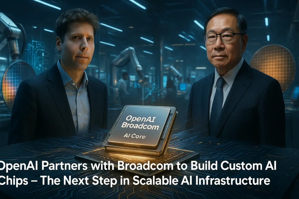 OpenAI Partners with Broadcom to Build Custom AI Chips: The Next Step in Scalable AI Infrastructure