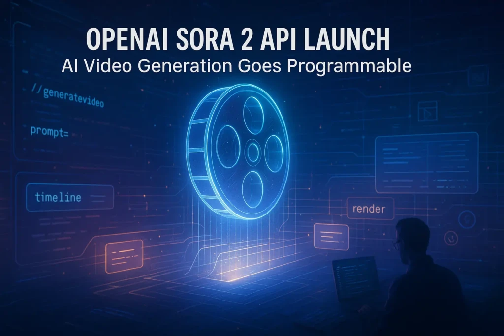 OpenAI Sora 2 API Launch: AI Video Generation Goes Programmable